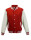 Kids´ Varsity Jacket (Fire Red/White - 3/4 (XS))