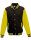 Women´s Varsity Jacket (Jet Black/Sun Yellow - XS)
