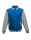 Kids´ Varsity Jacket (Sapphire Blue/Heather Grey - 7/8 (M))