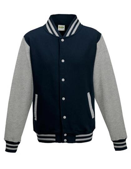 Varsity Jacket  Oxford Navy/Heather Grey L