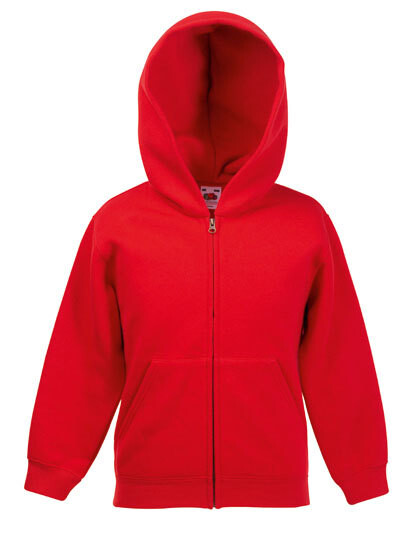 Kids´ Premium Hooded Sweat Jacket (Red - 164)