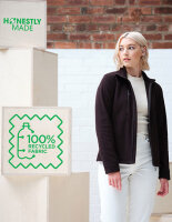 Honestly Made Recycled Womens Full Zip Fleece