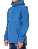 Kids&acute; Hooded Softshell Jacket