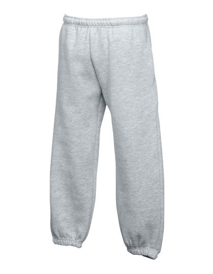 Kids´ Premium Elasticated Cuff Jog Pants (Heather Grey - 164)