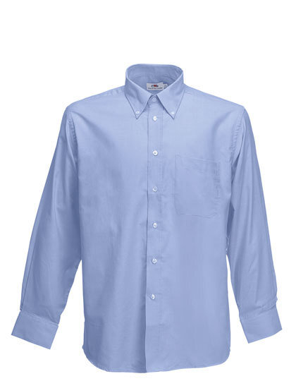 Men´s Long Sleeve Oxford Shirt (Oxford Blue - XXL)