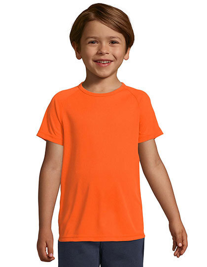 Kids´ Raglan Sleeved T-Shirt Sporty