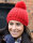 Knitted Flute Pom Pom Hat