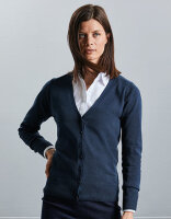 Ladies´ V-Neck Knitted Cardigan