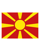 Fahne Mazedonien
