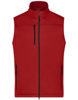 Men&acute;s Softshell Vest (Red - L)