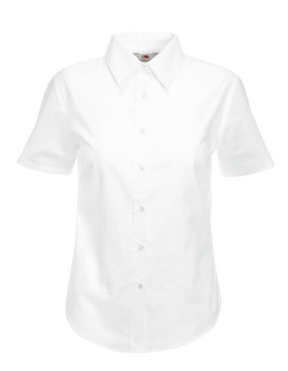 Ladies´ Short Sleeve Oxford Shirt (White - XS)