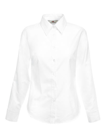 Ladies´ Long Sleeve Oxford Shirt (White - XL)