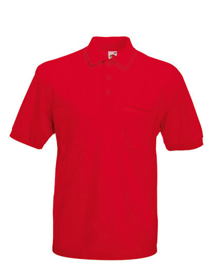 Pocket Polo 65/35 (Red - L)