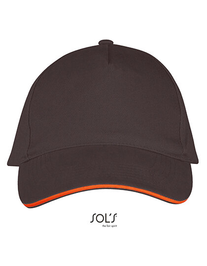 Dark Grey (Solid)/Orange